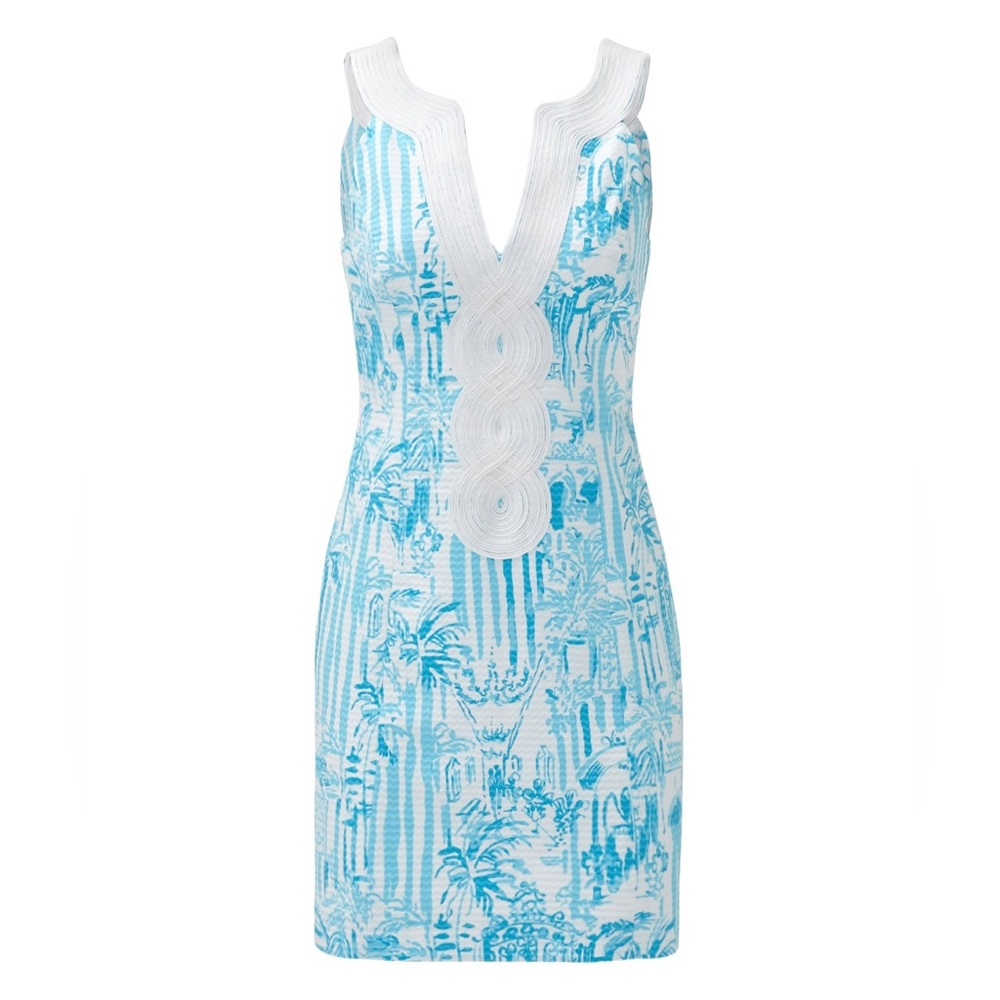 LILLY PULITZER La Via Loca Valili Shift Dress size 4